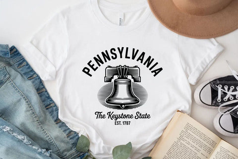 Pennsylvania The Keystone State Est. 1787 SVG Angelina750 