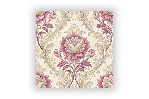 Peony Toile Digital Paper Pack, Vintage Floral Toile, Gingham & Stripe Seamless Patterns, Wedding, Scrapbooking & Printable Crafts Digital Pattern FloridPrintables 