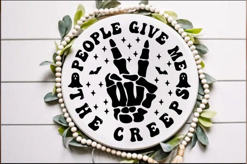 people give me the creeps SVG Angelina750 
