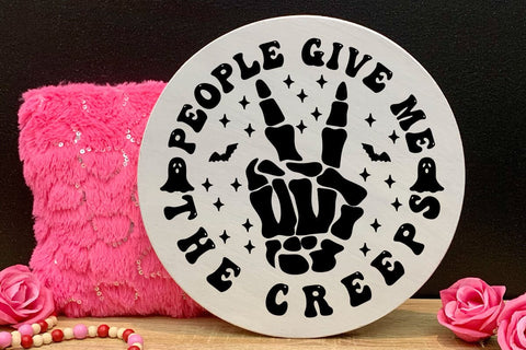 people give me the creeps SVG Angelina750 