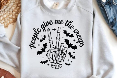 People Give Me The Creeps SVG Angelina750 