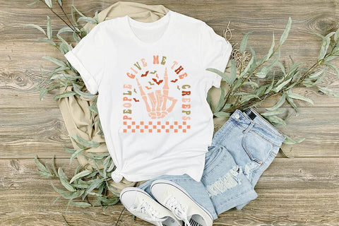 people give me the creeps SVG Angelina750 