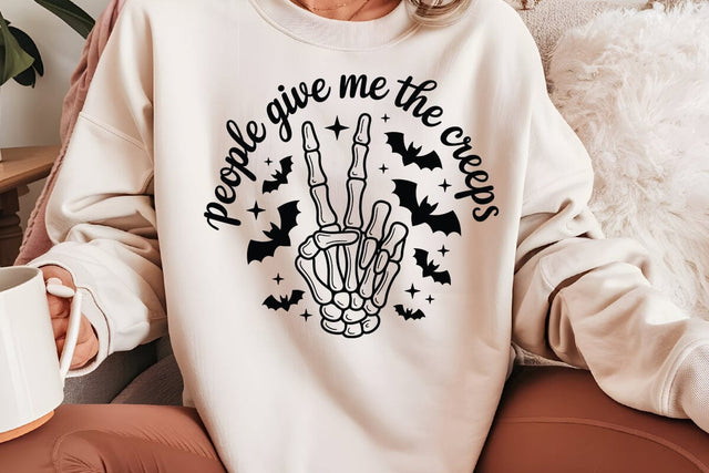 People Give Me The Creeps SVG Angelina750 