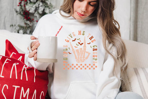 people give me the creeps SVG Angelina750 