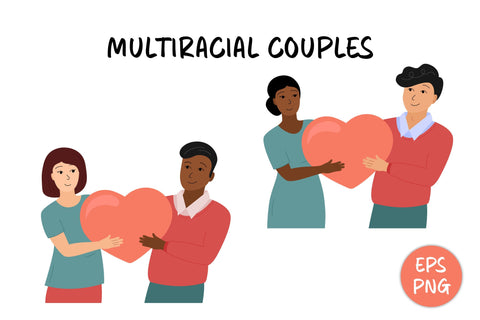 People with Heart | Valentines Day PNG | Couples in Love Sublimation AnnaViolet_store 