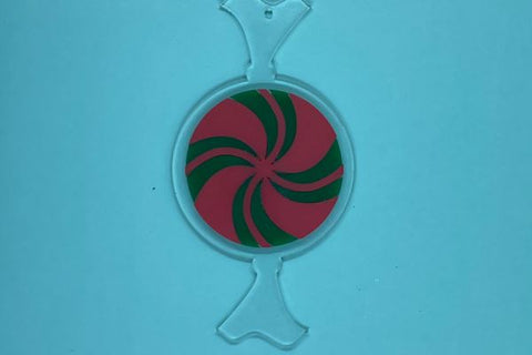 Peppermint Candy Ornament Laser SVG File SVG Crafting With Brenna 