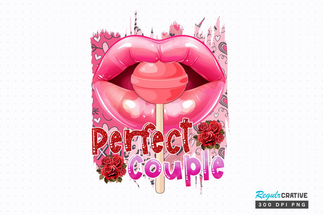 Perfect couple PNG Design Sublimation Regulrcrative 