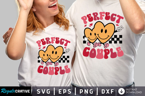 Perfect couple svg Design SVG Regulrcrative 