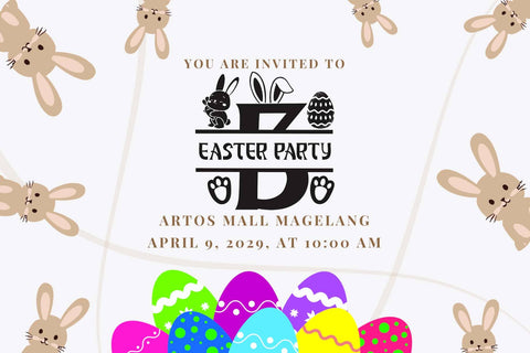 Perfect Easter Monogram Font Prasetya Letter 