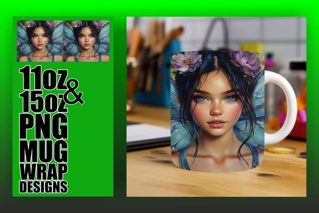 Perfect for all skill levels, unique designs for sublimation! , Fairy Sublimation HoodArtCraft 