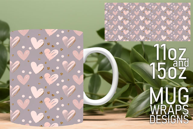 perfect for any DIY project! , Elevate your mug designs, Heart Sublimation HoodArtCraft 
