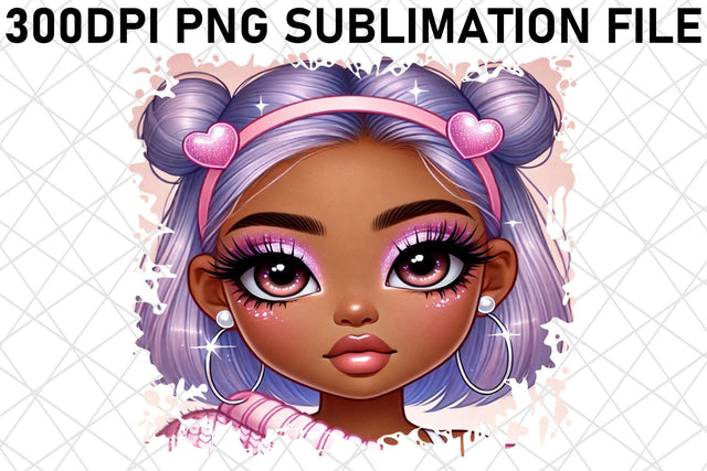 perfect for any project! , Professional-quality PNG, Love Girl Sublimation afrosvg 