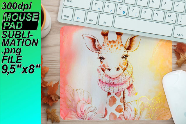 perfect for any setup! , Gorgeous sublimation mouse mat, Animals Sublimation HoodArtCraft 