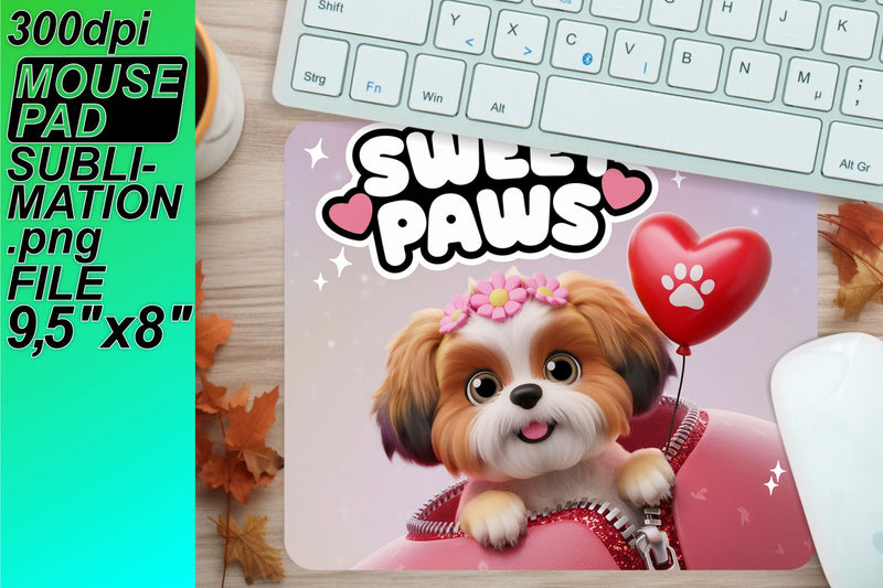 perfect for any workspace! , Create stunning mouse desk mats, Valentines Sublimation HoodArtCraft 