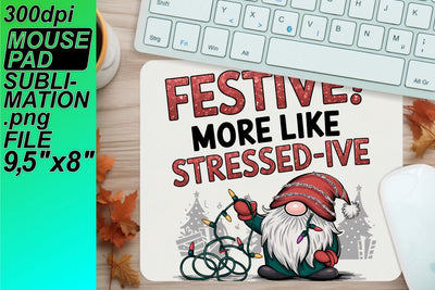 perfect for crafting! , Crisp PNG files for mouse mats, Gnomes Sublimation HoodArtCraft 