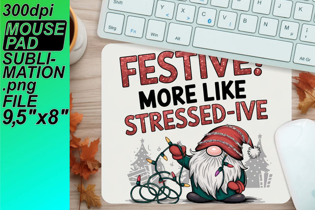 perfect for crafting! , Crisp PNG files for mouse mats, Gnomes Sublimation HoodArtCraft 