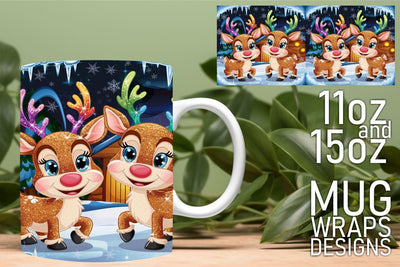 Perfect for DIY enthusiasts, unique mug wrap designs! , Christmas Sublimation HoodArtCraft 