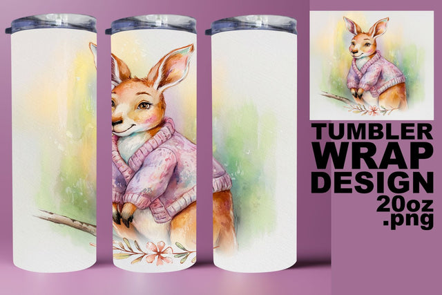 perfect for drinkware designs! , Sublimation-ready wrap, Animals Sublimation HoodArtCraft 