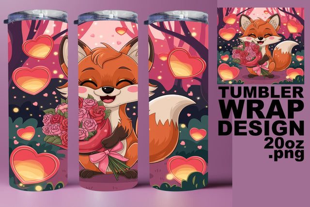 perfect for drinkware designs! , Sublimation-ready wrap, Valentines Sublimation HoodArtCraft 