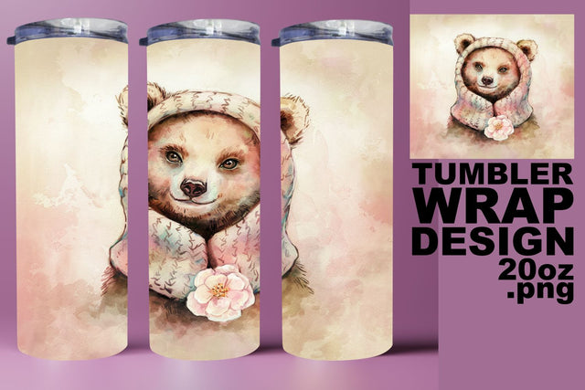 perfect for drinkware gifts! , Gorgeous tumbler wrap, Animals Sublimation HoodArtCraft 