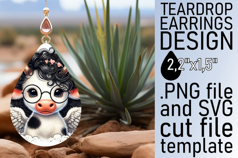 perfect for earrings! , Easy-to-resize design, Valentines Sublimation afrosvg 