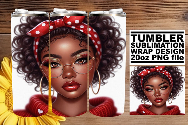 perfect for enhancing your designs! , Stylish tumbler wrap, Love Girl Sublimation afrosvg 