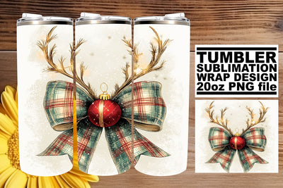 perfect for every occasion! , Creative designs tumbler wrap, Christmas Bow Sublimation afrosvg 