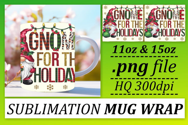 perfect for everyday use! , Charming designs for mugs, Gnomes Sublimation afrosvg 