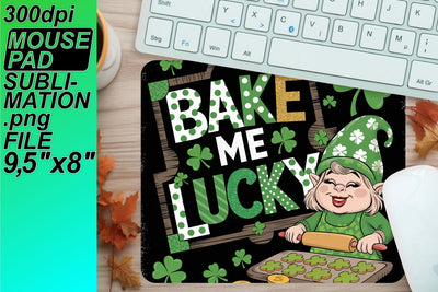 perfect for gifting! , Unique sublimation mouse pads, St Patrick Sublimation HoodArtCraft 