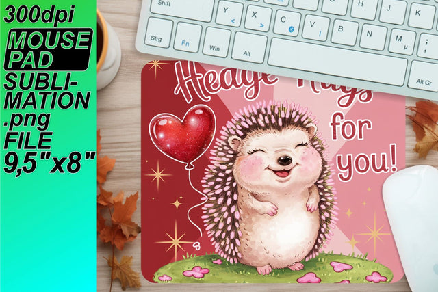 perfect for gifts and decor! , Create beautiful mouse pads, Valentines Sublimation HoodArtCraft 