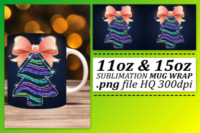 perfect for gifts and events! , Creative mug designs, Neon Xmas Sublimation afrosvg 