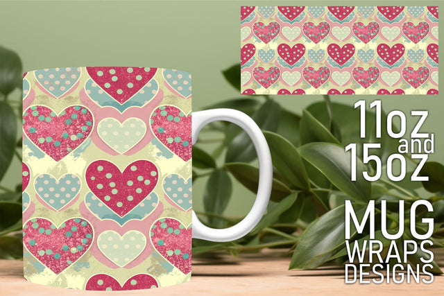 perfect for gifts! , Fun and creative mug designs, Heart Sublimation HoodArtCraft 