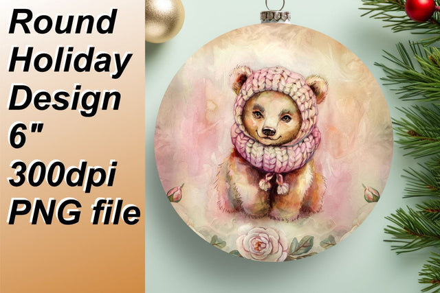 perfect for gifts., Stunning round PNG files for eye-catching keychains, Animals Sublimation HoodArtCraft 