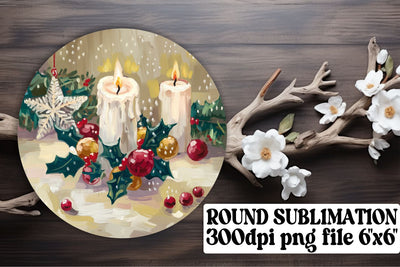 perfect for keychains and sublimation! , Stylish round designs, Christmas Sublimation afrosvg 
