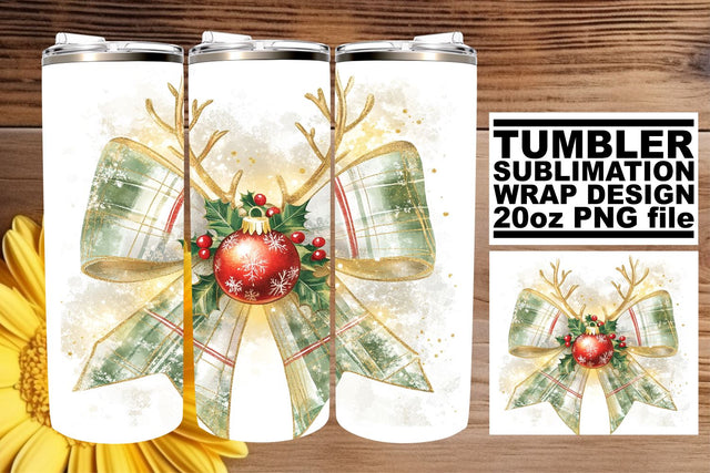 perfect for memorable projects! , Unique tumbler designs, Christmas Bow Sublimation afrosvg 