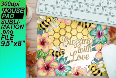 perfect for personal gifts! , Create stunning mouse mats, Bee Sublimation HoodArtCraft 