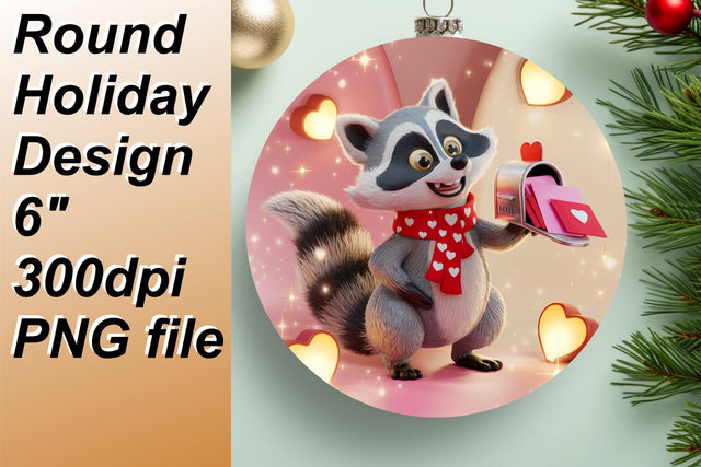 perfect for personalization., Exceptional round designs for memorable keychains, Valentines Sublimation HoodArtCraft 