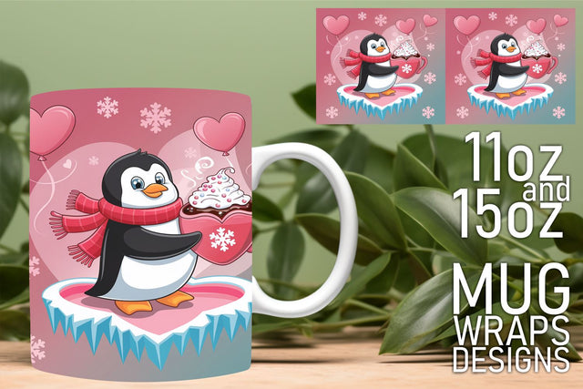 Perfect for special events, vibrant PNG mug templates! , Valentines Sublimation HoodArtCraft 