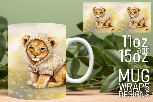 Perfect for special occasions, beautiful designs for mugs! , Animals Sublimation HoodArtCraft 