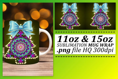 perfect for special occasions! , Creative mug wraps, Neon Xmas Sublimation afrosvg 