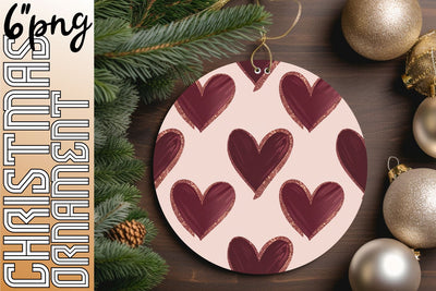 perfect for sublimation., Bright round templates for eye-catching keychains, Heart Sublimation HoodArtCraft 