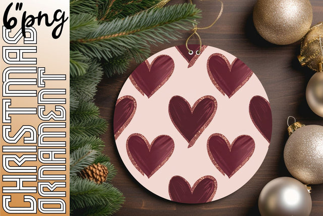 perfect for sublimation., Bright round templates for eye-catching keychains, Heart Sublimation HoodArtCraft 