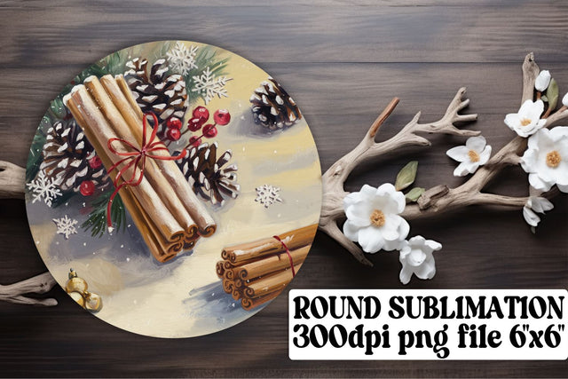 perfect for sublimation! , Creative circle PNGs for keychains, Christmas Sublimation afrosvg 