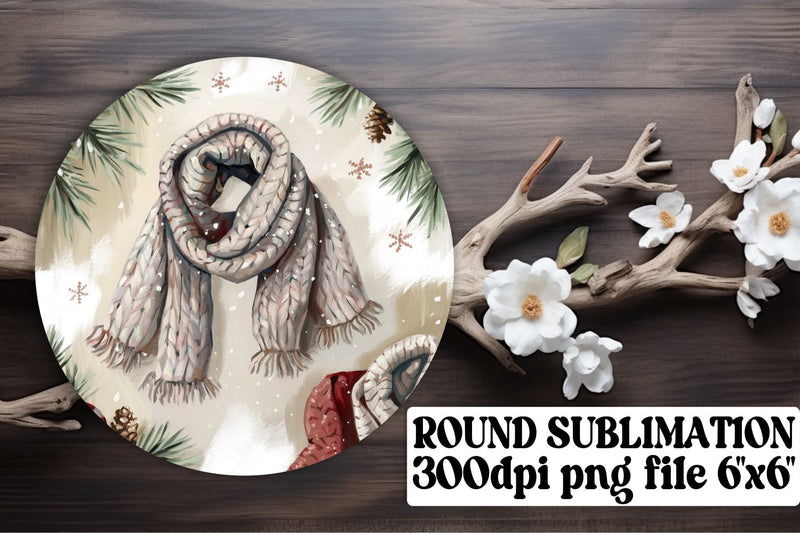 perfect for sublimation keychain ideas! , Unique circle designs, Christmas Sublimation afrosvg 