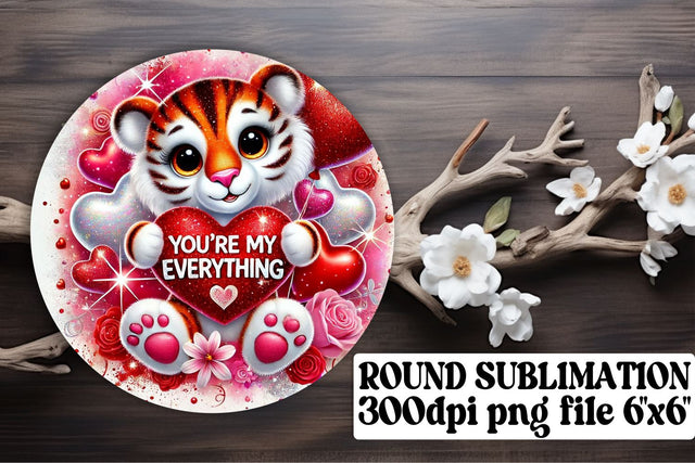 perfect for sublimation keychain ideas! , Unique round designs, Valentines Sublimation afrosvg 