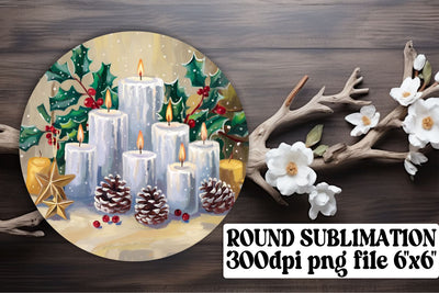 perfect for sublimation keychains! , Custom round designs, Christmas Sublimation afrosvg 