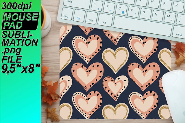 perfect for sublimation! , Unique mouse pad templates, Heart Sublimation HoodArtCraft 