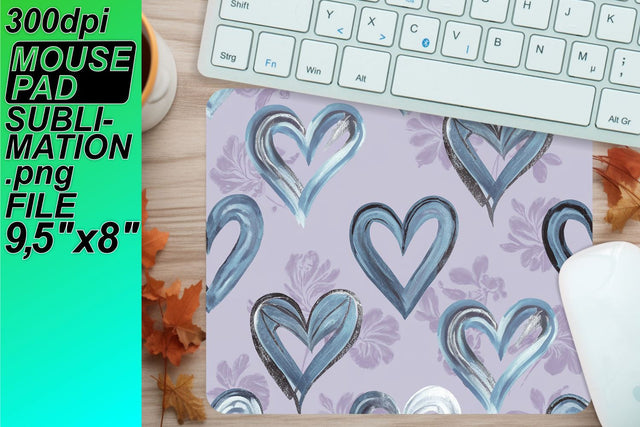 perfect for your craft! , High-quality mouse pad PNG, Heart Sublimation HoodArtCraft 