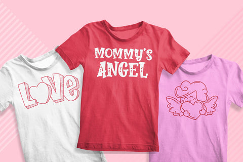 Perfect Love - Lovely Display Font | Bonus Doodle Font Mozzatype 