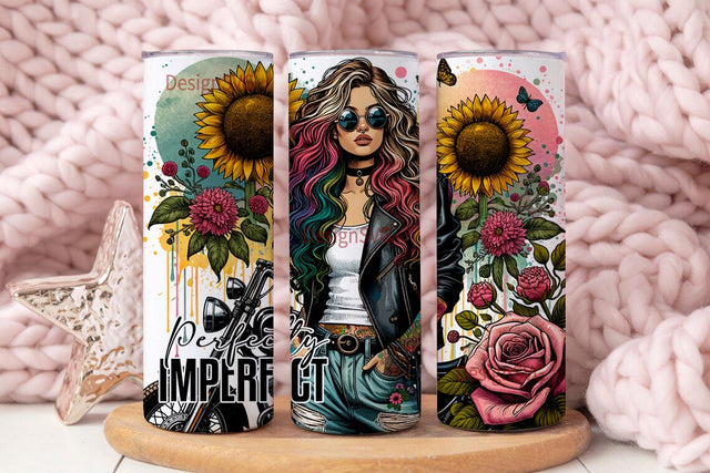 Perfectly Imperfect 20oz Tumbler wrap PNG Download, Tumbler Wrap-PNG Digital Download,Perfectly Imperfect Tumbler Png, Western Tumbler PNG Sublimation DesignSVG 